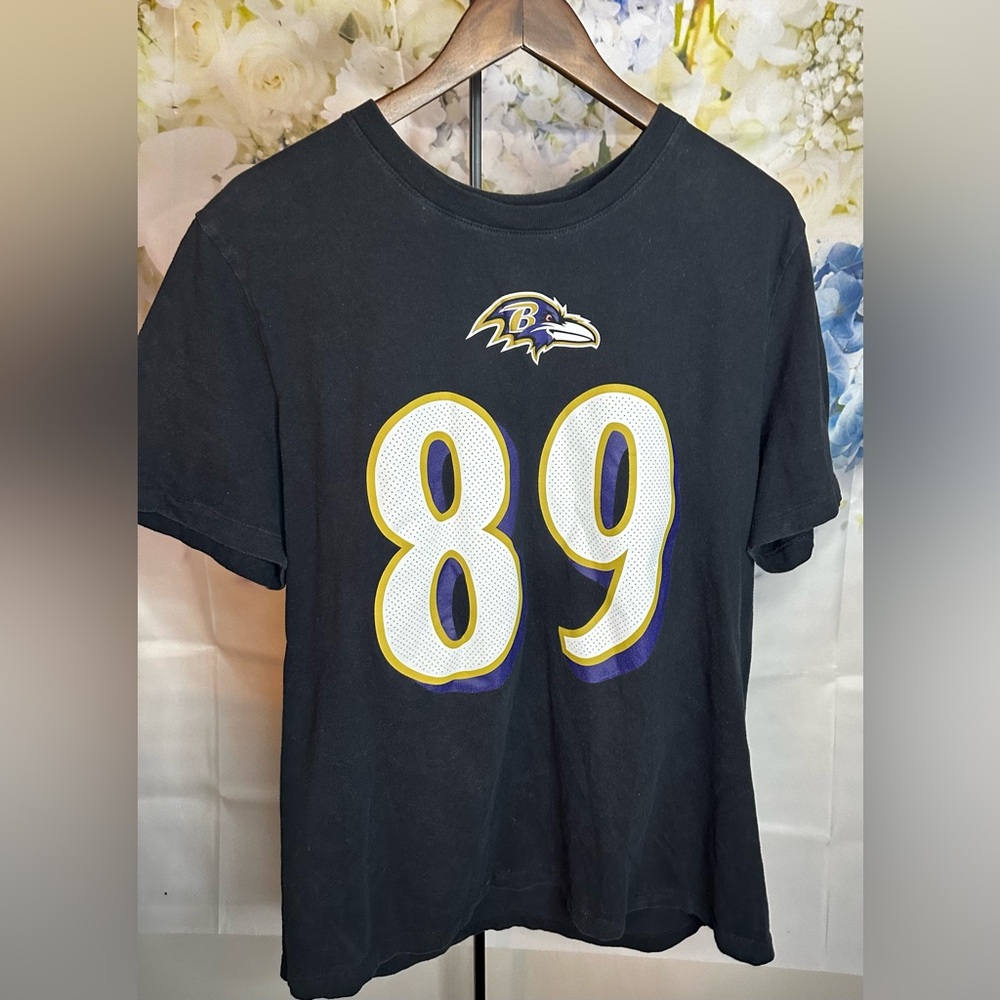 Men's Nike Mark Andrews Black Baltimore Ravens Player Name & Number T-Shirt XL